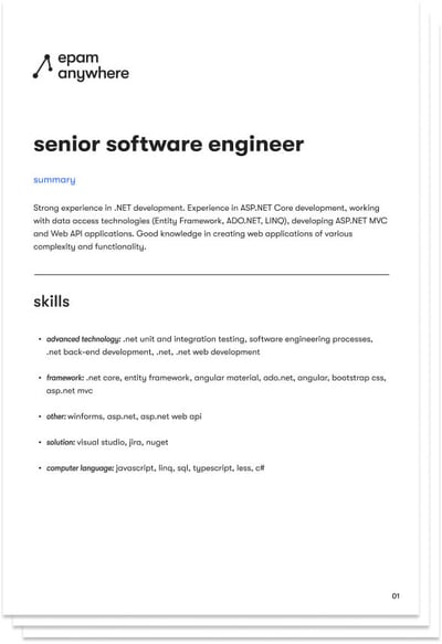 senior software engineer - cover